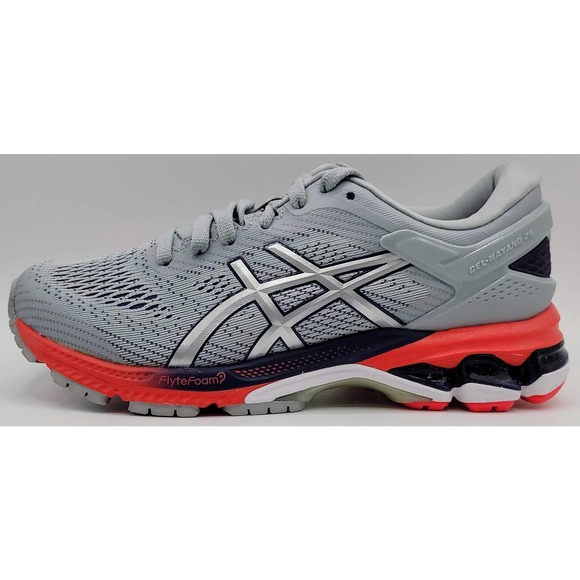 ASICS Women's Gel-Kayano 26 Running Shoes, 5, Piedmont Grey/Silver - Picture 2 of 10